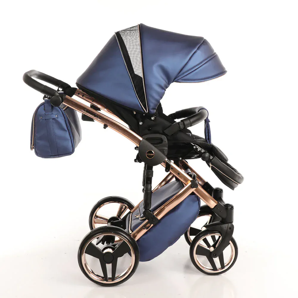 Kočárek JUNAMA FLUO 01, 2022 V2 modrý