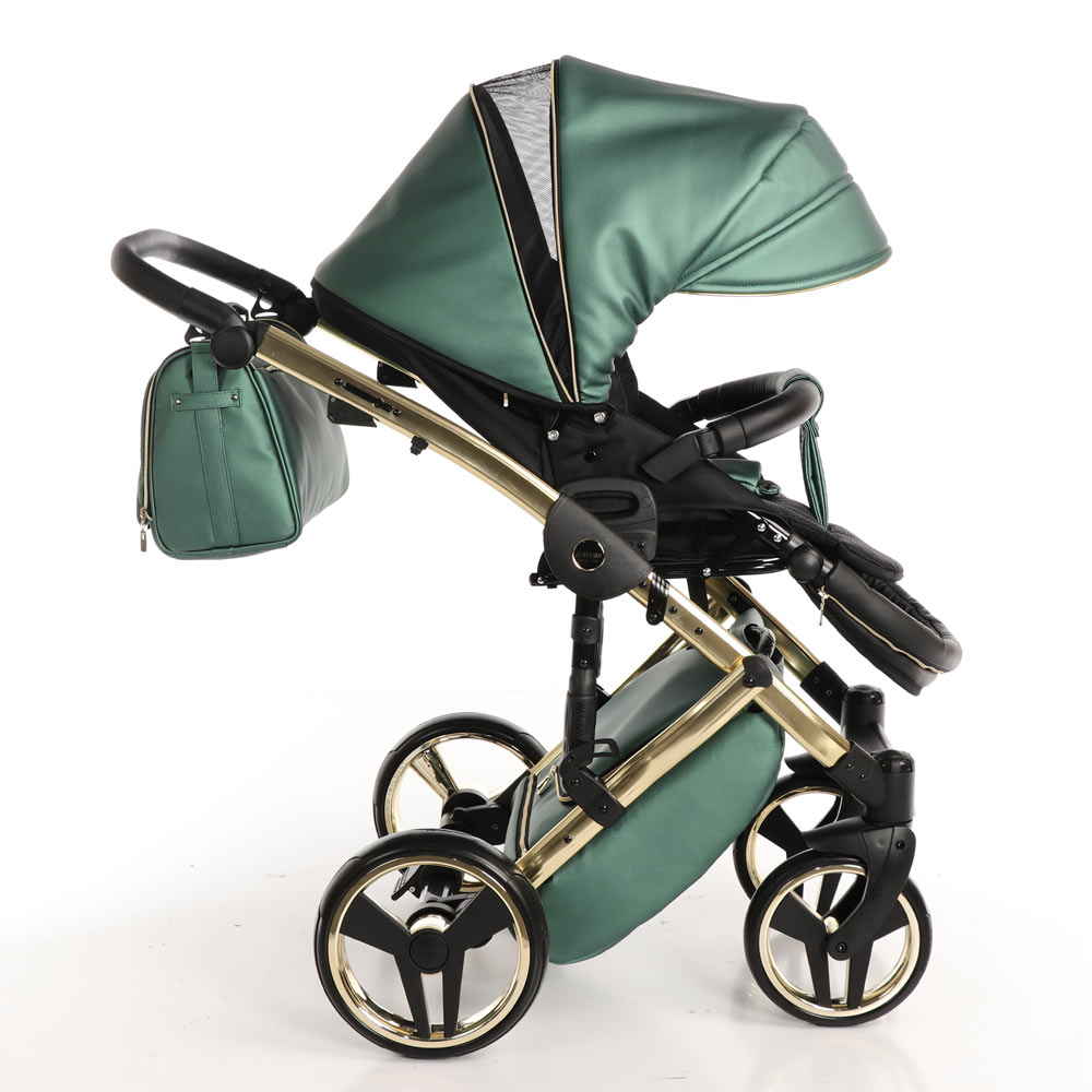 Kočárek JUNAMA FLUO 02, V2 2022 zelený