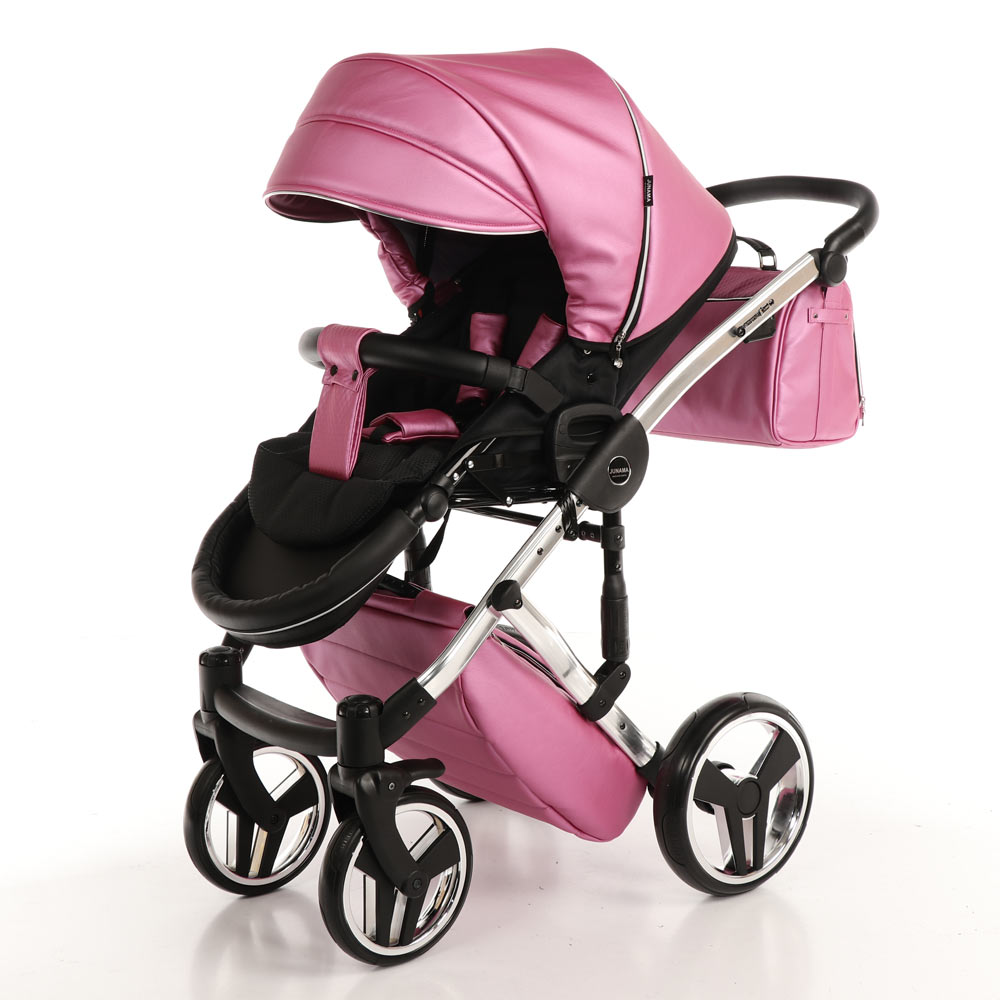 Kočárek JUNAMA FLUO 06, V2 2022 růžový