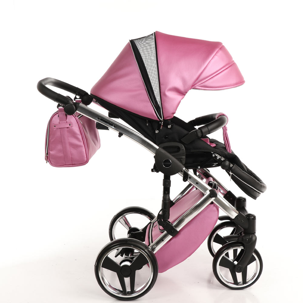 Kočárek JUNAMA FLUO 06, V2 2022 růžový