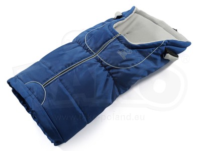 Zimní fusak do kočárku, modrý