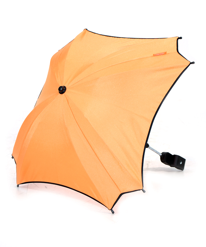 Slunečník na kočárek, pomerančový