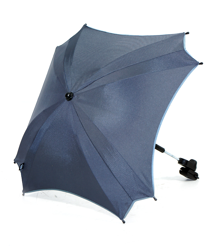 Slunečník na kočárek, šedý