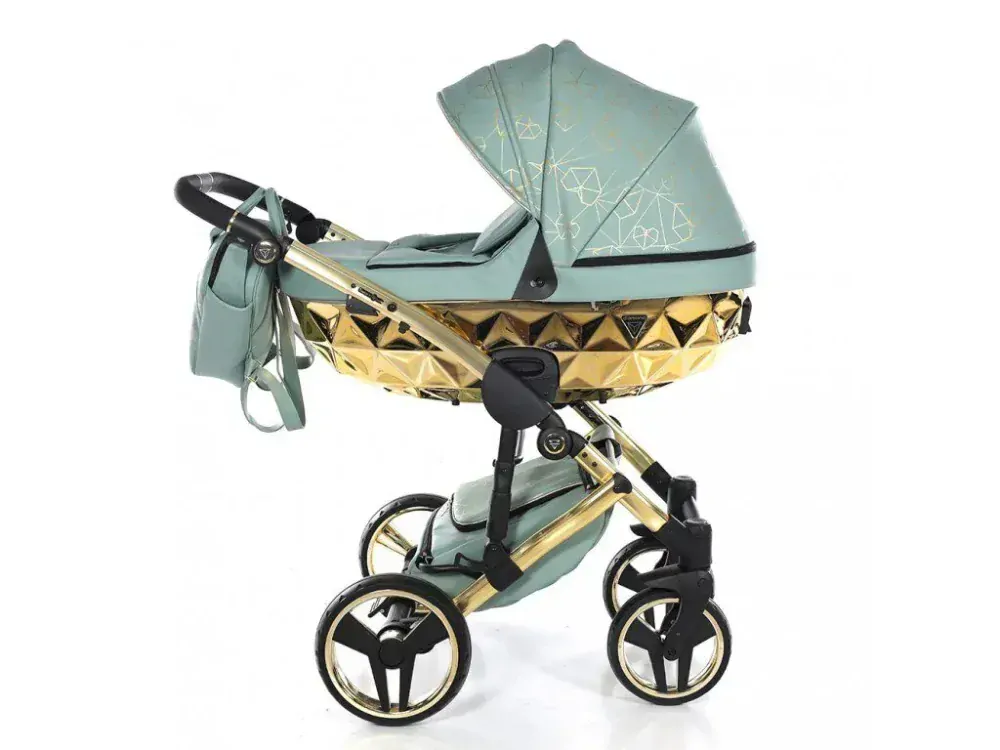 Junama Kočárek Heart 03 Mint Gold