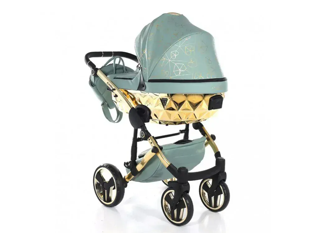 Junama Kočárek Heart 03 Mint Gold