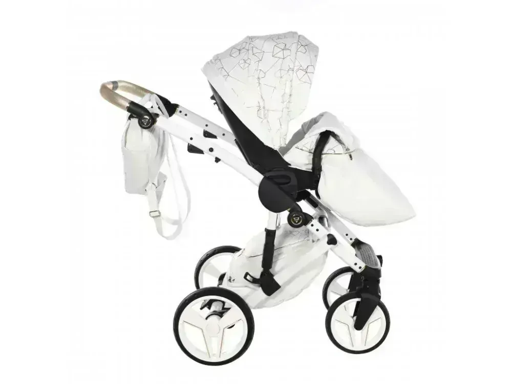 Junama Kočárek Heart 01 White Gold