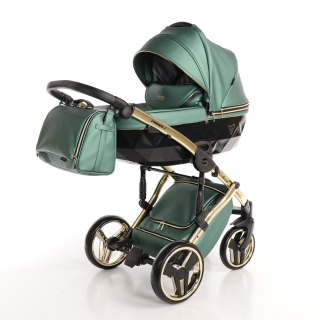 Kočárek JUNAMA FLUO 02, V2 2022 zelený