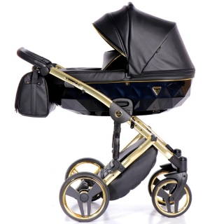 Kočárek JUNAMA FLUO 04, V2 2022 černý